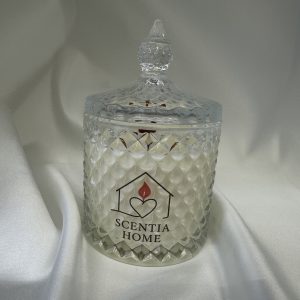 Κρυστάλλινη Λάμψη – Χειροποίητο Αρωματικό Κερί Σόγιας 250g